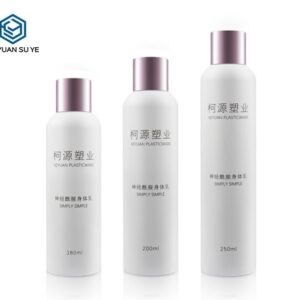 KY044 - Chai Nhựa PET Đựng Toner Trắng Nhám Nắp Vặn Rose Gold