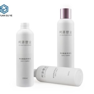 KY044 - Chai Nhựa PET Đựng Toner Trắng Nhám Nắp Vặn Rose Gold