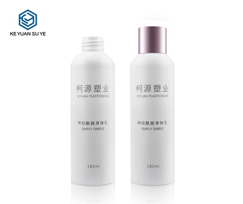 KY044 - Chai Nhựa PET Đựng Toner Trắng Nhám Nắp Vặn Rose Gold