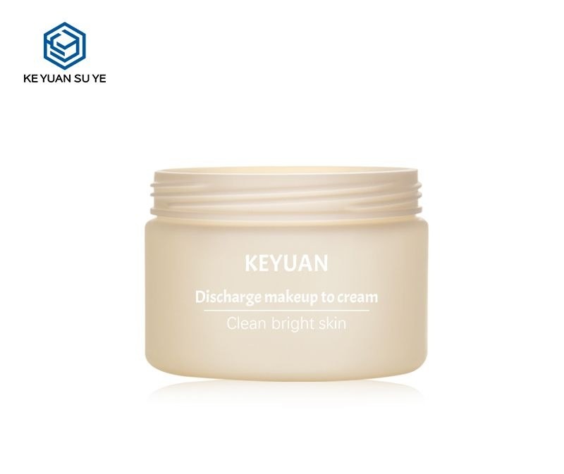 KY048PJ - Hũ Nhựa Đựng Kem Dưỡng Trắng Da 250ml Chất Liệu HDPE Màu Nude