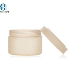 KY048PJ - Hũ Nhựa Đựng Kem Dưỡng Trắng Da 250ml Chất Liệu HDPE Màu Nude