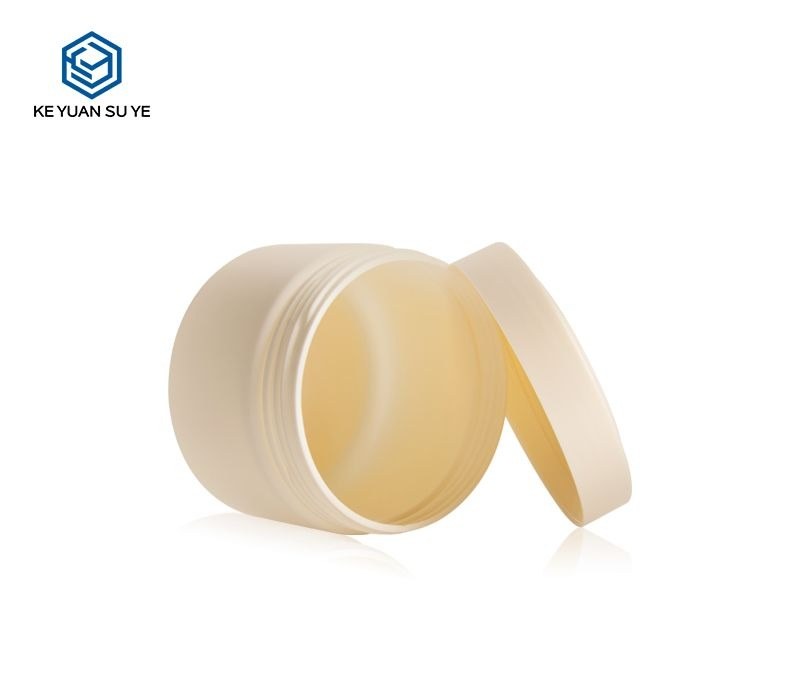 KY048PJ - Hũ Nhựa Đựng Kem Dưỡng Trắng Da 250ml Chất Liệu HDPE Màu Nude