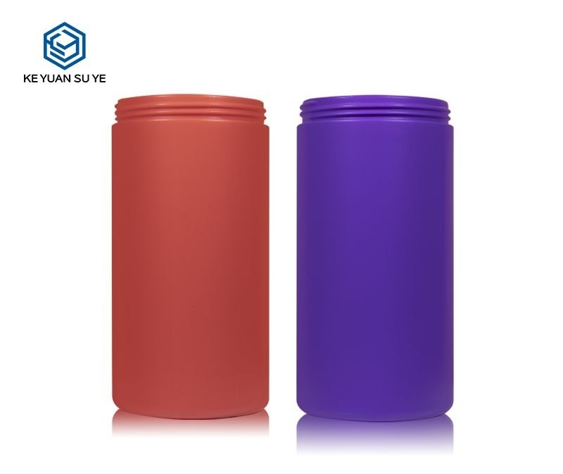 KY051PJ - Hu Nhua HDPE Mieng Rong 1000ml Dung Cho Kem Duong, Sap Vuot Toc, Hair Mask