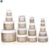 KY052-11PJ - Hu kem my pham 2 lop cao cap mau vang, dung tich 5-500ml