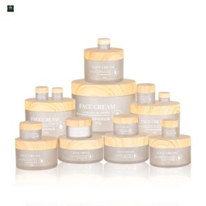 KY052-12PJ - Hũ Kem Nhựa Hai Lớp Đa Dung Tích Cho Kem Mắt, Kem Dưỡng Da