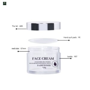 KY052-13 - Hu Kem My Pham 2 Lop Trong Suot Cao Cap 5-500ml