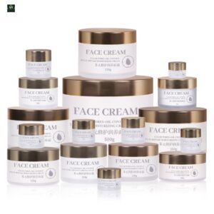 KY052-14PJ - Hu Kem My Pham 2 Lop Cao Cap, Nhua PET, Dung Tich 5-500ml