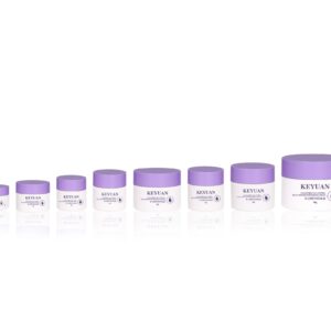 KY052-8 - Hũ Kem Dưỡng Da Nhựa Mini Nắp Tím