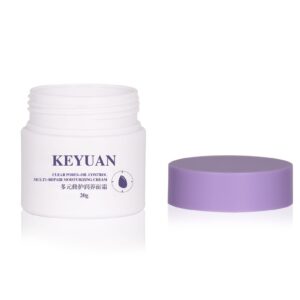 KY052-8 - Hũ Kem Dưỡng Da Nhựa Mini Nắp Tím