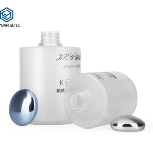 KY052 - Chai Lotion Nhựa PET Phủ Nhám Cao Cấp, Nắp UV Hình Nấm