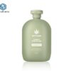 KY053 - Chai Nhua HDPE Dung Dau Goi/Sua Tam Mau Xanh 350ml, Nap Bat, Hieu Ung Soft-Touch