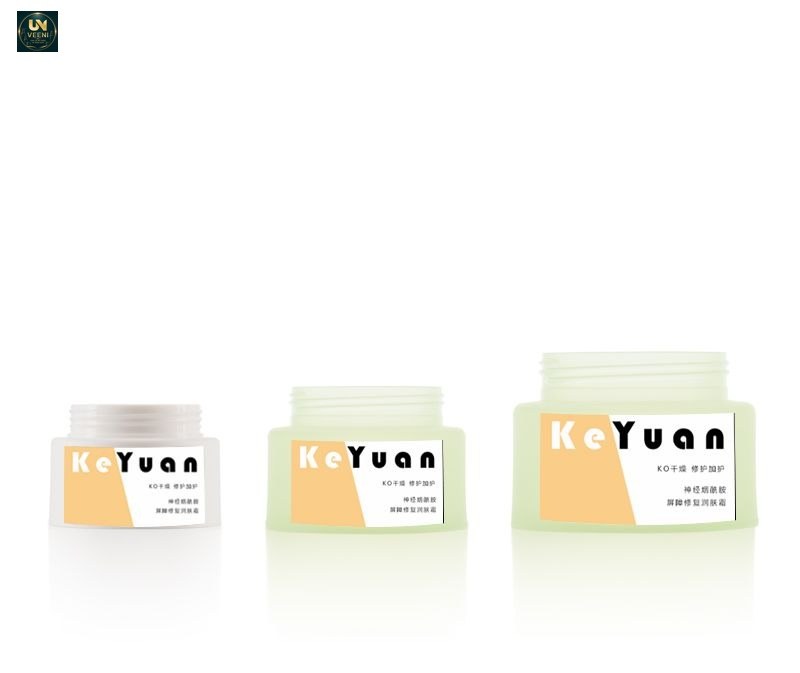 KY054PJ - Hũ kem mỹ phẩm nhựa PP 30ml/50ml/100ml cao cấp, tùy chỉnh theo yêu cầu