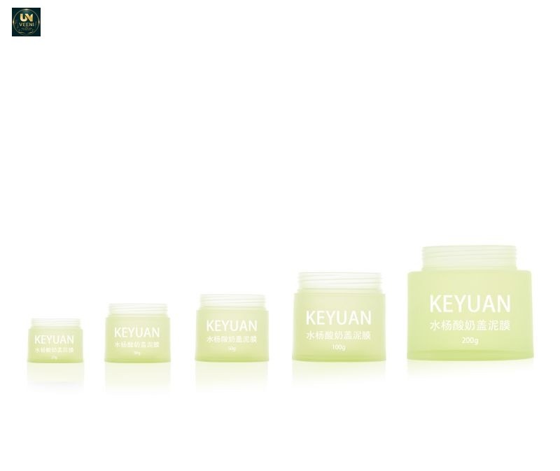 KY055PJ - Hu kem my pham nhua PP tron cao cap 100g/200g