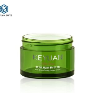KY059-4PJ - Hu kem my pham nhua PET 50g mau xanh la