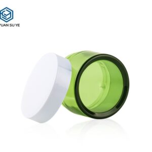 KY059-4PJ - Hu kem my pham nhua PET 50g mau xanh la