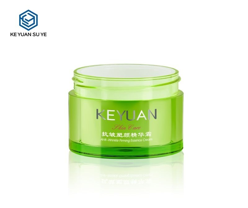KY059-7PJ - Hũ kem dưỡng da PET 30g màu xanh lá