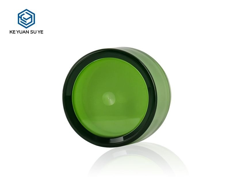 KY059-7PJ - Hũ kem dưỡng da PET 30g màu xanh lá