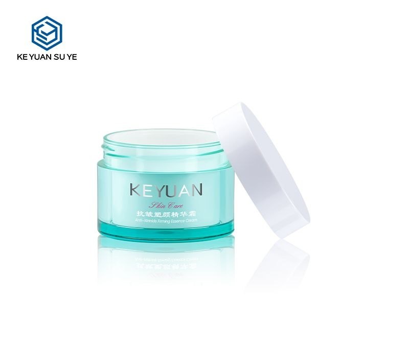 KY059-8 - Hũ Kem Nhựa PET Xanh Dương 30g Nắp Vặn