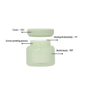 KY060-1PJ - Hu Kem My Pham Nhua PET Cao Cap 50ml/100ml Tuy Chinh