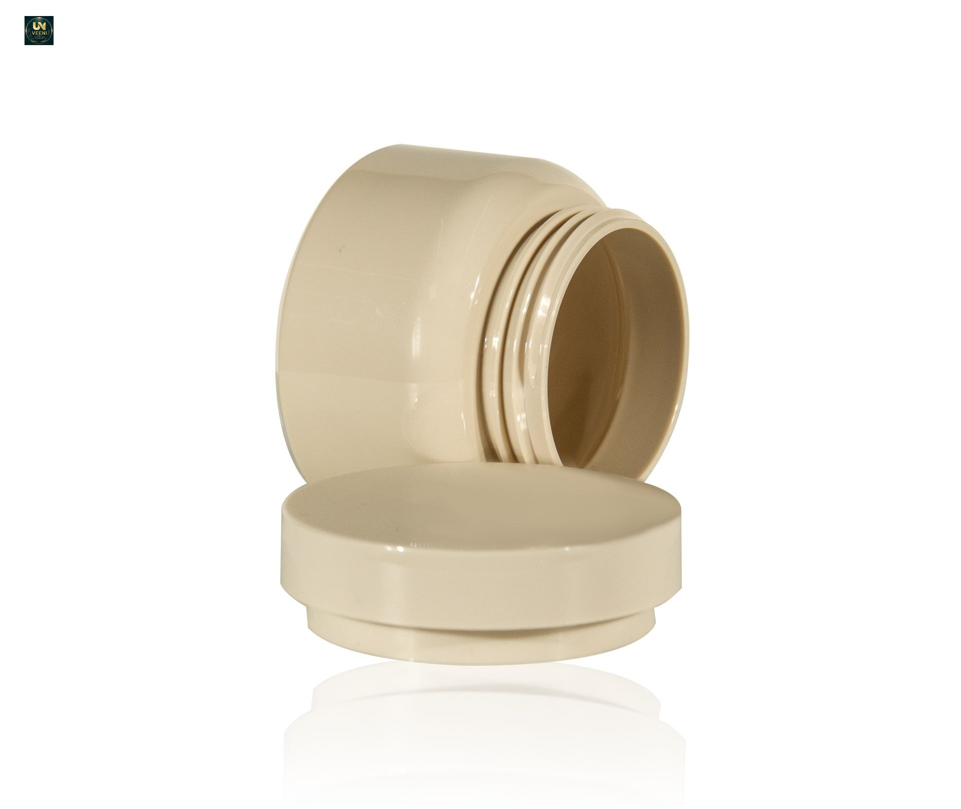 KY060-2-PJ - Hu kem my pham nhua PET 50ml/100ml nap van cao cap