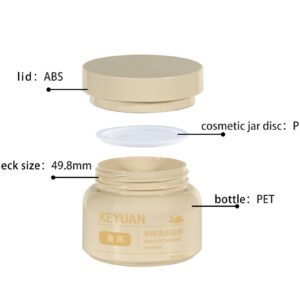 KY060-2-PJ - Hu kem my pham nhua PET 50ml/100ml nap van cao cap