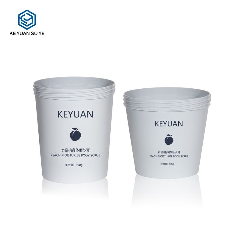 KY061PJ - Hũ Nhựa Miệng Rộng Dung Tích Lớn Đựng Kem Tẩy Da Chết & Kem Body