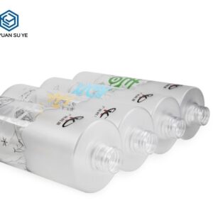 KY061 - Chai Nhựa PET 500ml Đầu Bơm Lotion, Hoàn Thiện Nhám Phong Cách Trung Hoa