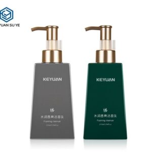 KY062 - Chai Nhựa PETG Hình Thang Bơm Lotion Nắp UV 200ml