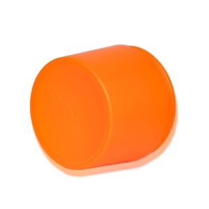 KY064PJ - Hũ Nhựa PP Miệng Rộng 250ml Màu Cam Đựng Kem Body & Tẩy Tế Bào Chết
