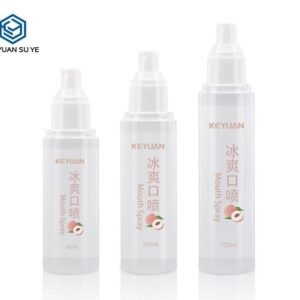 KY064 - Chai xit nap nghieng dung dich suc mieng/toner, nhua PET, 100-150ml
