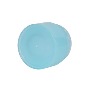 KY065PJ - Hũ Kem Mắt Nhựa PP 5ml Màu Xanh Nắp Vặn Trắng