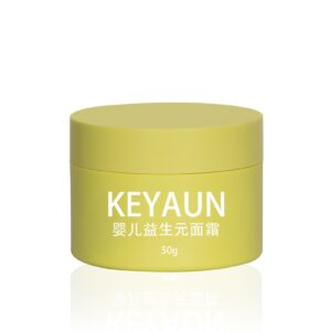 KY067PJ - Hu Kem My Pham Nhua PET 50g Mau Vang Nham Mo (Frosted)