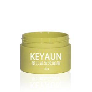 KY067PJ - Hu Kem My Pham Nhua PET 50g Mau Vang Nham Mo (Frosted)