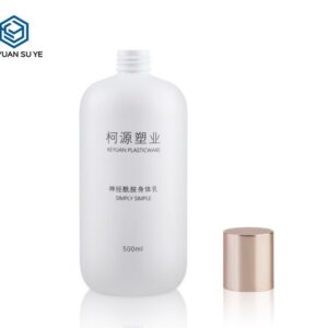 KY067 - Chai nhựa PET 500ml dung dau goi, sua tam gia dinh, nap bom hieu ung UV