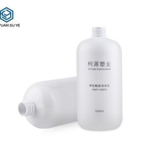 KY067 - Chai nhựa PET 500ml dung dau goi, sua tam gia dinh, nap bom hieu ung UV
