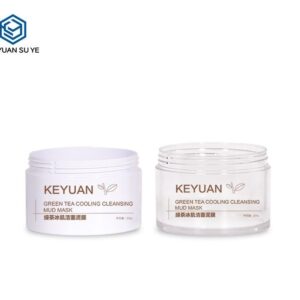 KY072PJ - Hu kem nhua PET trong suot 200g/250g, nap van trang