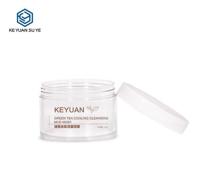 KY072PJ - Hu kem nhua PET trong suot 200g/250g, nap van trang