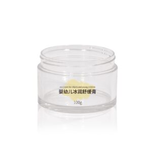 KY073PJ - Hu Kem Duong Da Nhua PET 100g Trong Suot, Nap Van