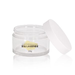 KY073PJ - Hu Kem Duong Da Nhua PET 100g Trong Suot, Nap Van