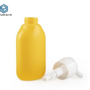 KY073 - Chai Nhua HDPE Dung Dich Duong The Cho Be 300ml Co Bom Lotion