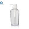 KY074 - Chai nhựa PET trong suốt vân sọc 300ml đựng dầu gội, dầu xả, sữa tắm