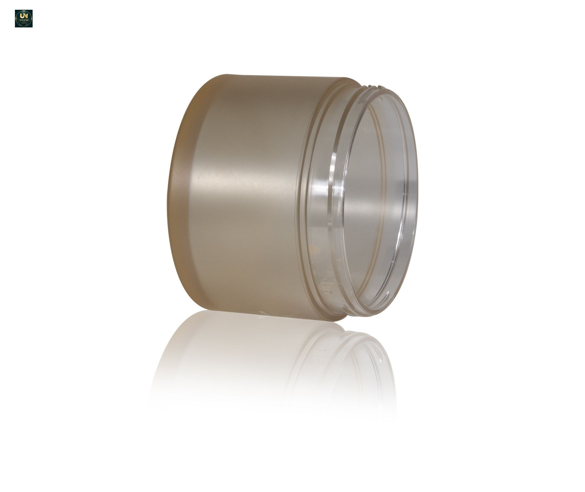 KY075-1 - Hũ Kem Nhựa Hai Lớp Cao Cấp, Nắp Vặn Trắng Cao, 25g/50g/100g/120g