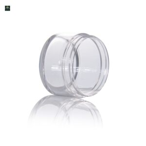 KY075-2PJ - Hu Kem My Pham Nhua PET Hai Lop Sang Trong, Trong Suot 25g-120g