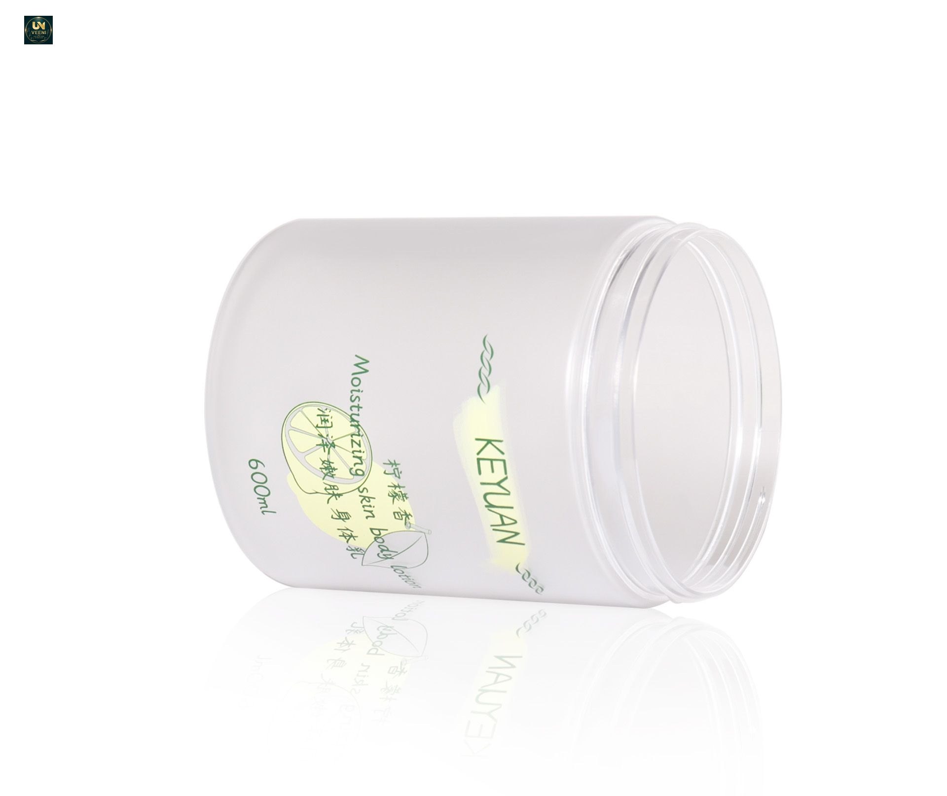KY076-2 - Hu nhua PET dung kem duong/serum, nap van, mieng rong