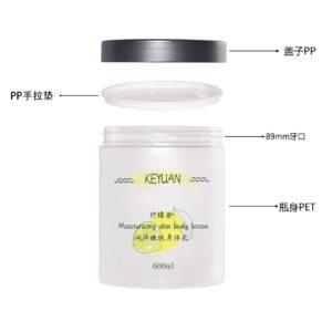 KY076-2 - Hu nhua PET dung kem duong/serum, nap van, mieng rong