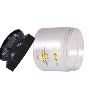 KY076-3PJ - Hũ Nhựa PET Cao Cấp Đựng Mỹ Phẩm, Kèm Nắp Và Nhíp Mini