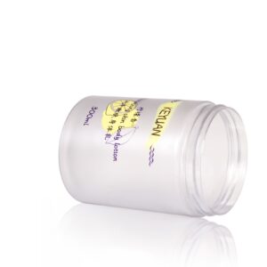KY076PJ - Hũ Nhựa PET Tròn Bề Mặt Nhám Đựng Mặt Nạ Tóc & Kem Dưỡng Thể