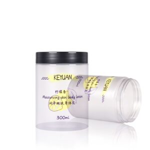 KY076PJ - Hũ Nhựa PET Tròn Bề Mặt Nhám Đựng Mặt Nạ Tóc & Kem Dưỡng Thể