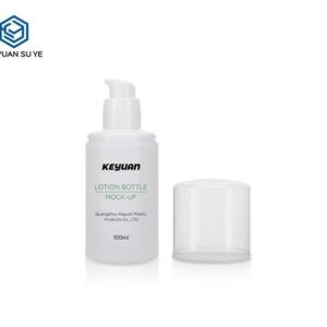 KY077 - Chai Lotion Nhựa HDPE 100ml Nắp Bơm Trắng