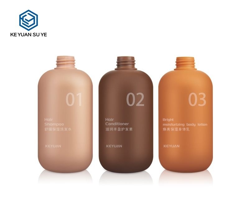 KY084 - Chai Dưỡng Thể Nhựa HDPE 500ml Bề Mặt Nhung Mềm (Soft Touch)